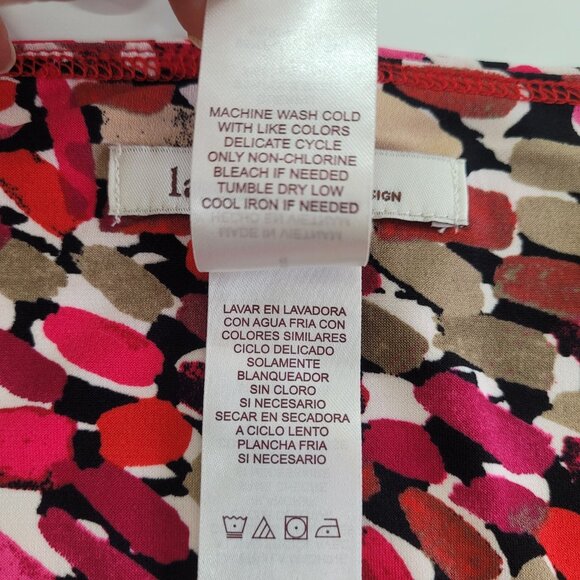 Laundry By Design Dress Womens 6 Sheath Ruched Split‎ Sleeve N2R3505SU - Picture 10 of 15